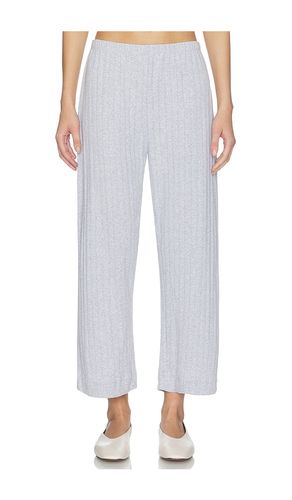 PANTALON LARGE CROP EN POINTELLE POINTELLE CROP WIDE LEG PANT en . Taille M. Also en S - LESET - Modalova
