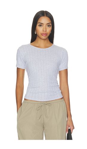 Pointelle Slim Fit Tee en . Taille M. Also en S - LESET - Modalova