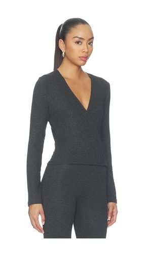 TOP CROPPED CROISÉ À MANCHES LONGUES LAUREN en . Taille L. Also en M, S, XS - LESET - Modalova