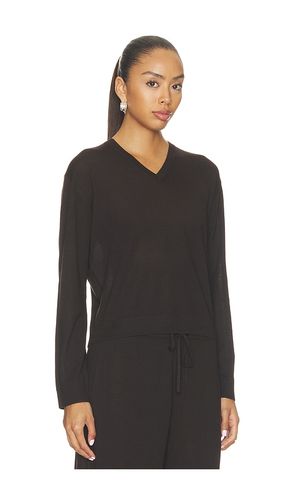 HAUT À MANCHES LONGUES À COL EN V JAMES en . Taille L. Also en M, S, XS - LESET - Modalova