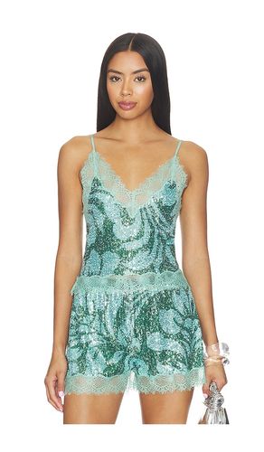 CARACO EN DENTELLE HIBISCUS HALO en . Taille S. Also en - Le Superbe - Modalova