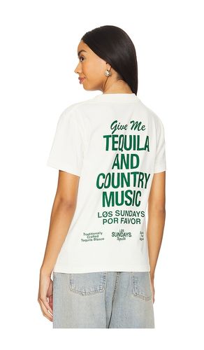 T-SHIRT THE TEQUILA & COUNTRY MUSIC en . Taille M. Also en S, XL/1X - Los Sundays - Modalova