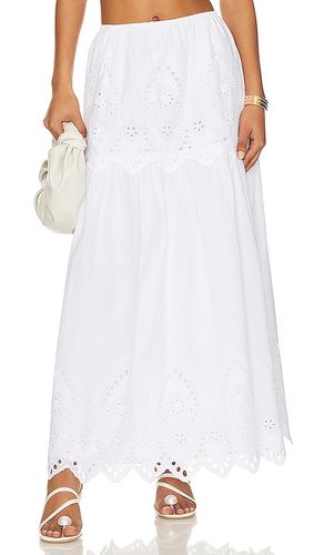 Francesca Eyelet Maxi Skirt in . Size L. Also in M - LPA - Modalova