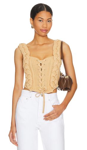 Taylie Cable Corset in . Size XL - LPA - Modalova