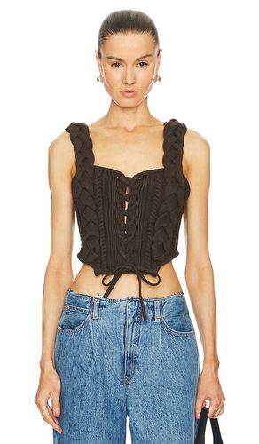 Taylie Cable Corset in . Size M, S, XL, XS - LPA - Modalova