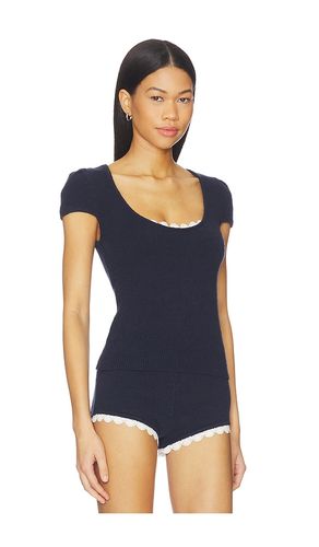 Champaux Lace Trim Top en . Taille S. Also en M, L, XL - LPA - Modalova