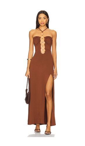Halter Ring Long Dress in . Size L. Also in M - Luli Fama - Modalova