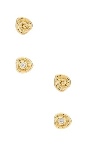 ENSEMBLE DE CLOUS COQUILLE in - Luv AJ - Modalova