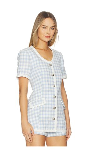 Frances Jacket en Light Gingham en . Taille S. Also en XS - Maude Club - Modalova