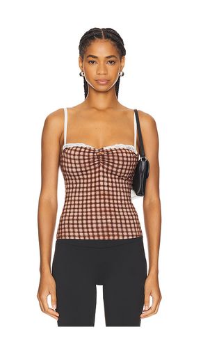 Miaou Enzo Top in Brown. Size XXS - Miaou - Modalova