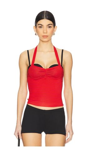 Miaou Pilar Top in Red. Size M - Miaou - Modalova