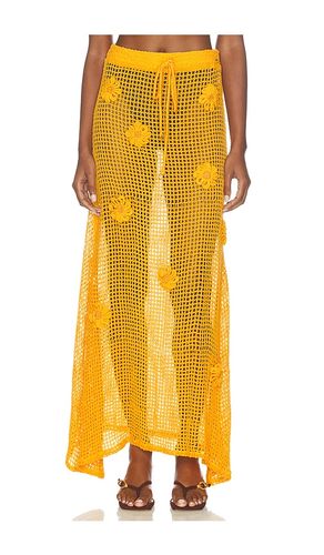 JUPE LONGUE GOLDEN BLOSSOM GLACIER en . Taille L. Also en M, S - Maaji - Modalova