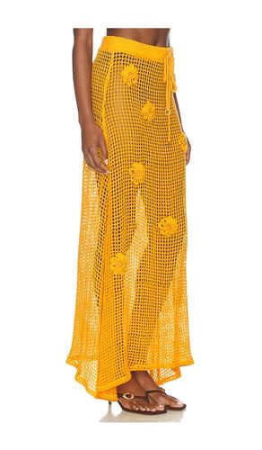 JUPE LONGUE GOLDEN BLOSSOM GLACIER en . Taille L. Also en S - Maaji - Modalova