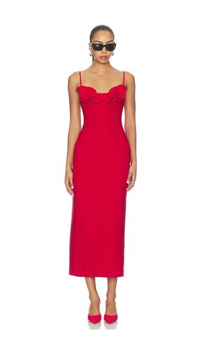 ROBE MI-LONGUE FLORAL APPLIQUE en . Taille 36. Also en 40 - Magda Butrym - Modalova