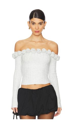 PULL JALIN ROSETTE en . Taille M. Also en S, XS - MAJORELLE - Modalova