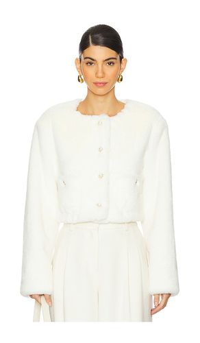 BLOUSON VITTORIA FAUX FUR en . Taille L. Also en M, S, XL, XS - MAJORELLE - Modalova