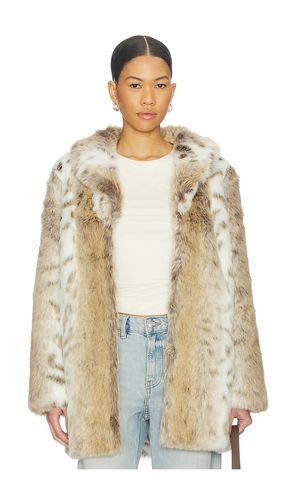 MANTEAU IMITATION FOURRURE TATIANA en . Taille L. Also en S, XS - MAJORELLE - Modalova