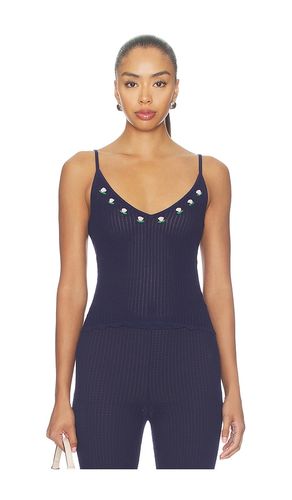 Lucassia Textured Embroidered Tank en . Taille L. Also en M, S, XL, XS, XXS - MAJORELLE - Modalova