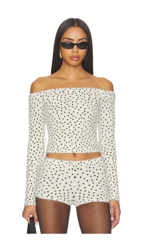 Shary Off The Shoulder Leopard Top en . Taille XS. Also en XXS, S, M, L, XL - MAJORELLE - Modalova
