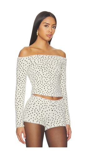 Shary Off The Shoulder Leopard Top en . Taille XS. Also en XXS, S, M, L, XL - MAJORELLE - Modalova