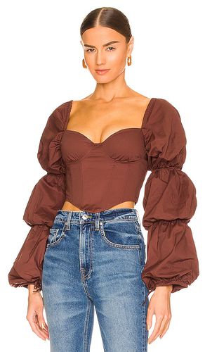 Tawny Corset Top in . Size XS - MAJORELLE - Modalova