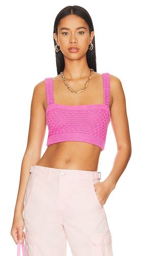 Tamal Textured Knit Cropped Top in . Size XL - MAJORELLE - Modalova