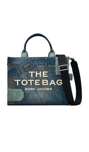The Deconstructed Denim Medium Tote Bag en - Marc Jacobs - Modalova