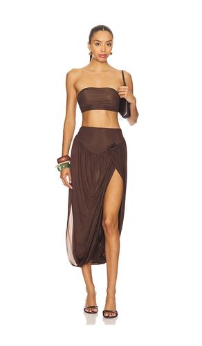 ROBE MI-LONGUE NORIEGA en - Maygel Coronel - Modalova