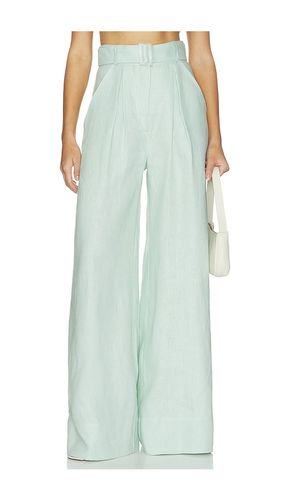 PANTALON JAMBES LARGES AVEC PLIS en . Taille 4. Also en 6, 8 - MATTHEW BRUCH - Modalova