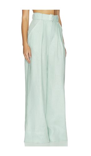 PANTALON JAMBES LARGES AVEC PLIS en . Taille 4. Also en 6, 8 - MATTHEW BRUCH - Modalova
