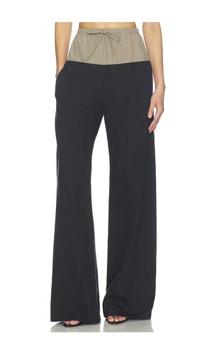 PANTALON AVEC CORDON DE SERRAGE DRAWSTRING COMBO PANT en . Taille L. Also en M - MATTHEW BRUCH - Modalova