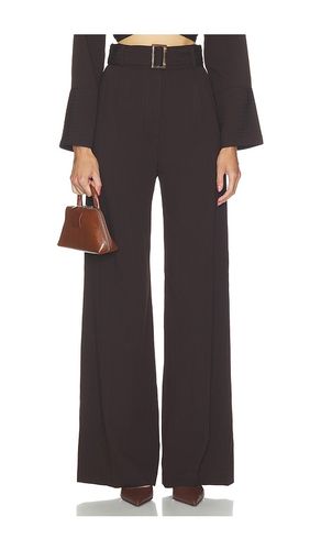 PANTALON BELTED WIDE LEG TROUSER en . Taille 0. Also en 2, 4, 6, 8, 10 - MATTHEW BRUCH - Modalova
