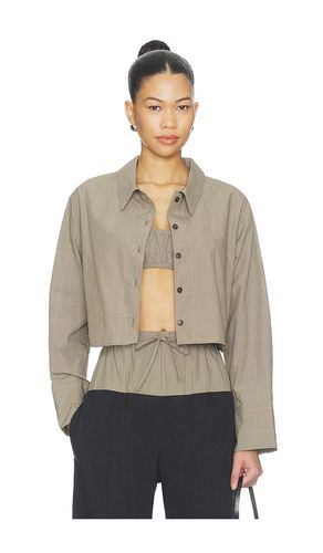 CHEMISE CROPPED OVERSIZED CROPPED OVERSIZED BUTTON DOWN TOP en . Taille L. Also en M, S, XS - MATTHEW BRUCH - Modalova