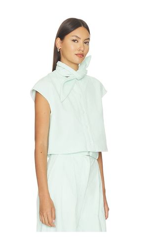 Tie Neck Button Up Shirt en . Taille L. Also en M, S, XS - MATTHEW BRUCH - Modalova