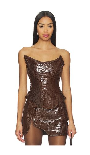 Nemesis Leather Corset Top en . Taille L. Also en - Mother of All - Modalova