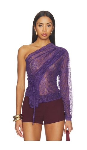 Cora One Shoulder Lace Top en . Taille L. Also en - Mother of All - Modalova