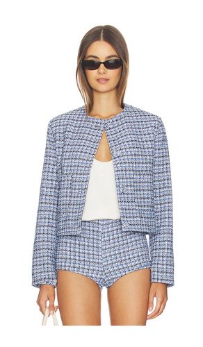 BLOUSON EN TWEED en . Taille XS. Also en S, M - Milkwhite - Modalova