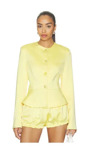 VESTE SATIN en . Taille L. Also en M, XS - Milkwhite - Modalova