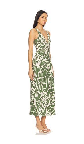 ROBE MIDI AVEC DÉCOUPE GOUTTE D'EAU AMOS en . Taille M. Also en XS - MINKPINK - Modalova