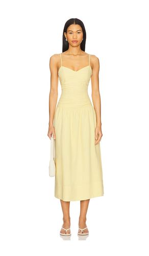 ROBE MIDI VOLANTÉE OPHELIA en . Taille L. Also en - MINKPINK - Modalova