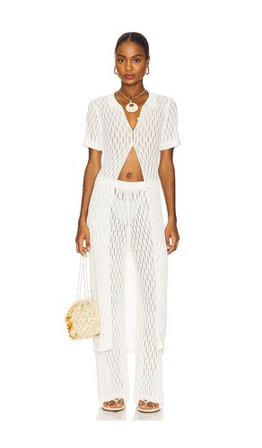 Kirra Pointelle Knit Top in . Size S, XS - MINKPINK - Modalova