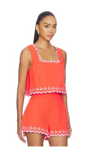 Amaya Embroidered Top en . Taille XS. Also en S, M - MINKPINK - Modalova