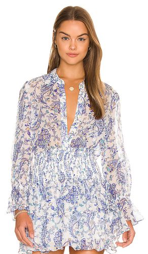 Lacey Sketched Paisley Blouse in . Size S - MILLY - Modalova