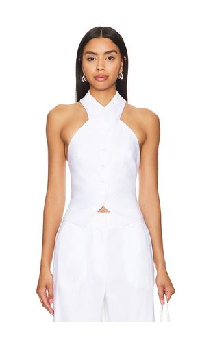TOP DOS-NU SOLID LINEN CROSS NECK en . Taille L. Also en P - MILLY - Modalova