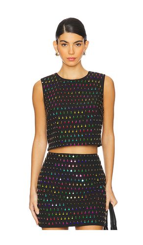 TOP SANS MANCHES IIANA SEQUINS BEADED in . Size M, S - MILLY - Modalova