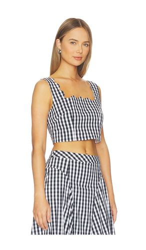 Mia Gingham Top en ,. Taille L. Also en M, P, S - MILLY - Modalova