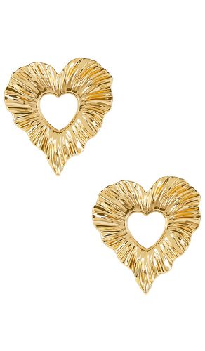 BOUCLES D'OREILLES CŒURS AMOUR in - MIRANDA FRYE - Modalova