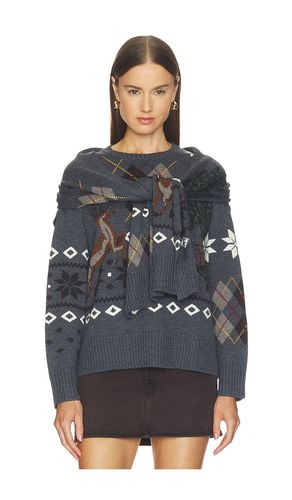 PULL MIXED FAIR ISLE CREW NECK WITH en . Taille L. Also en M, S, XS - Monse - Modalova