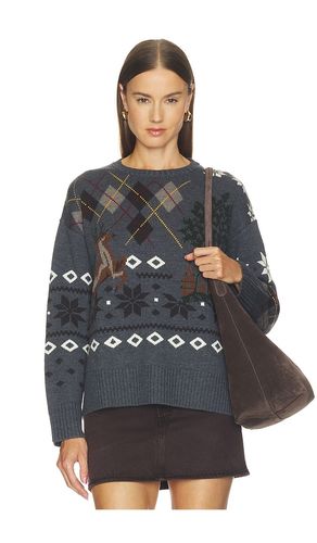 PULL MIXED FAIR ISLE CREW NECK WITH en . Taille L. Also en M, S, XS - Monse - Modalova