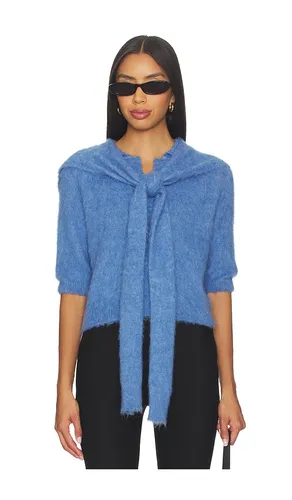 Cropped Polo Knit Top With Scarf en . Taille M. Also en S - Monse - Modalova